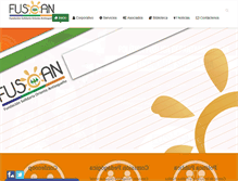 Tablet Screenshot of fusoan.org.co